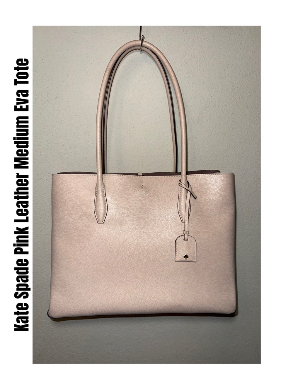Kate Spade Blush Pink Leather Medium Eva Tote
